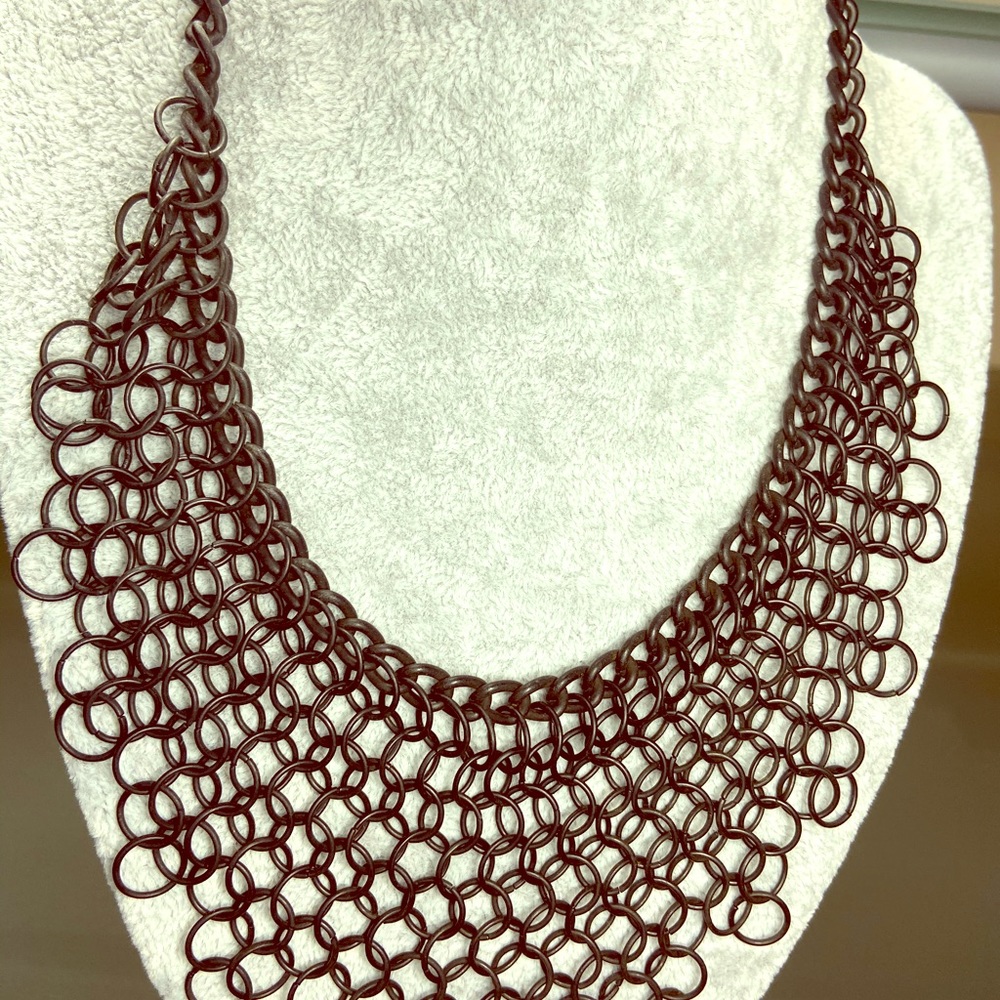 ChainMail Gothic Necklace Hot Topic